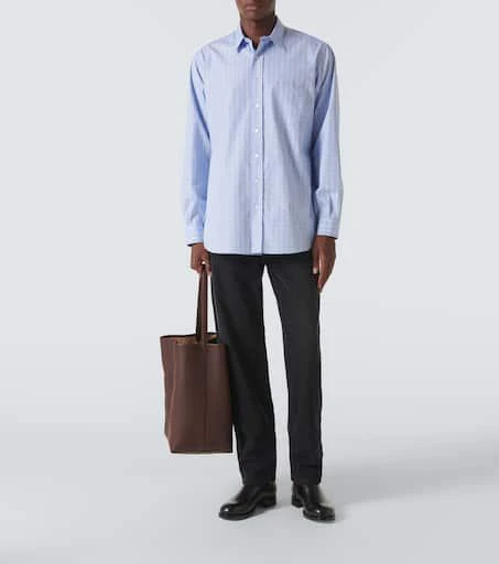 The Row Cardiff checked cotton shirt 2