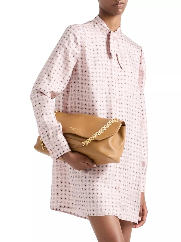 Prada Printed Silk Twill Mini-Dress 2