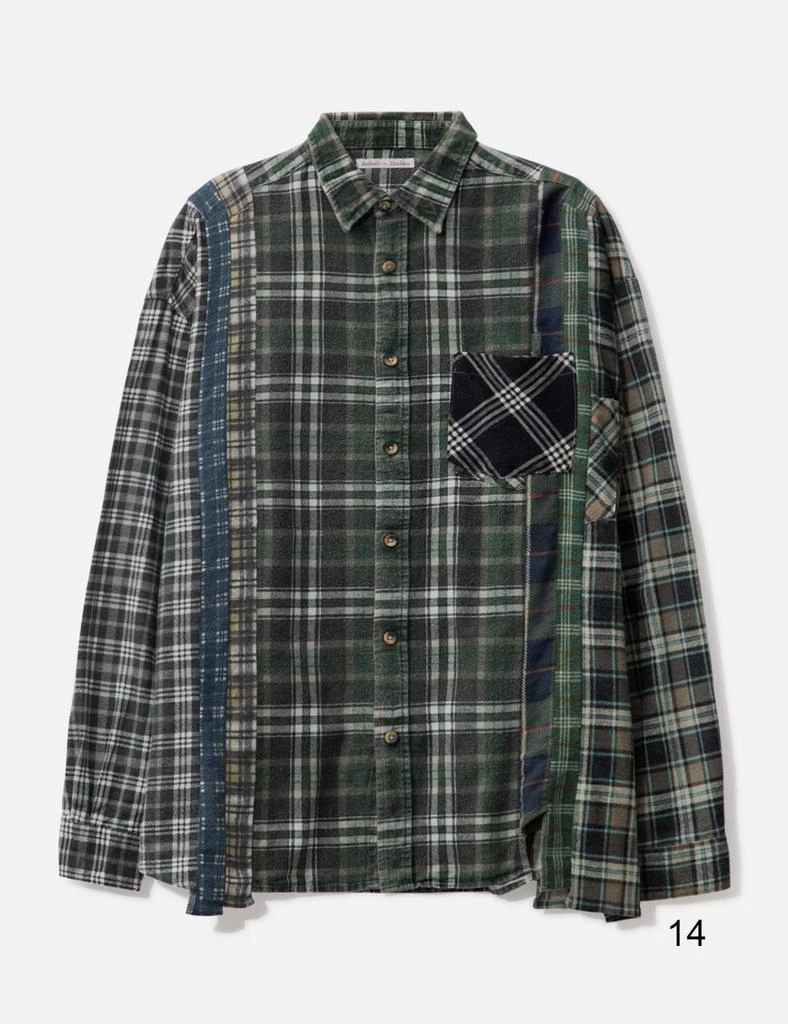Needles 7 Cuts Wide Flannel Shirt 19