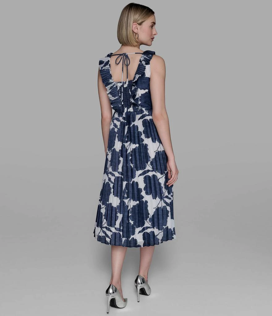 Karl Lagerfeld Paris CAPSULE OCCASION PLEATED MIDI DRESS 2