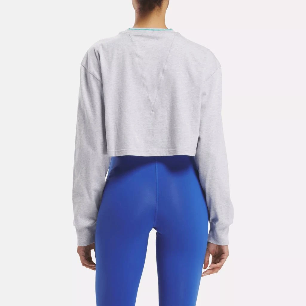 Reebok Women's Long Sleeve Crop Top 3