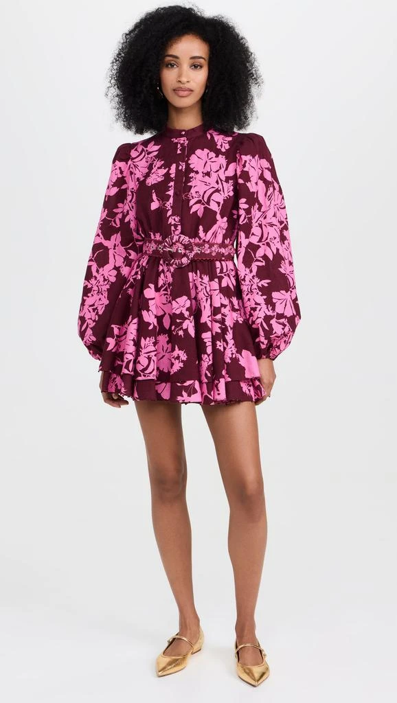 Hemant and Nandita Short Dress With Belt 4