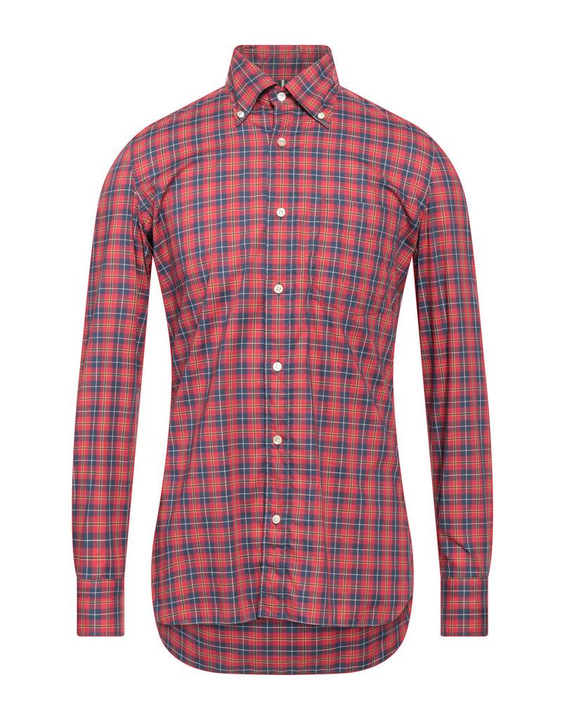 LUIGI BORRELLI NAPOLI Checked shirt