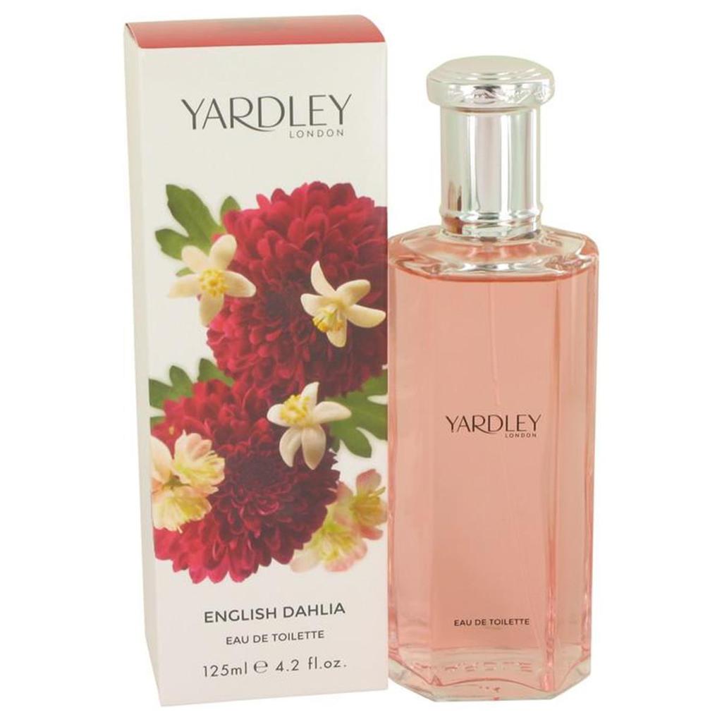 YARDLEY 536644 4.2 oz English Dahlia Perfume for Womens