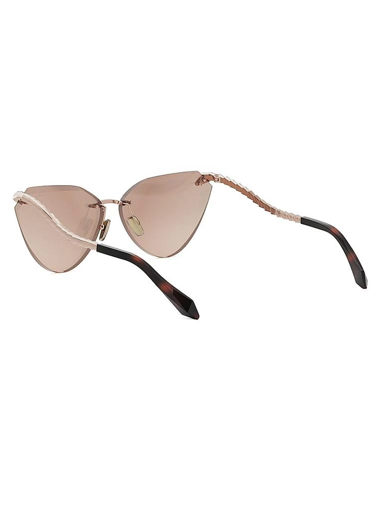 BVLGARI Serpenti Viper 65MM Cat-Eye Sunglasses 4