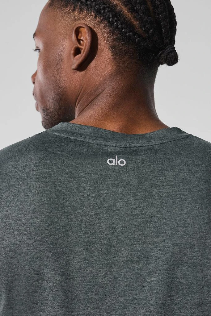 Alo Conquer Muscle Tank - Charcoal Green Heather 4