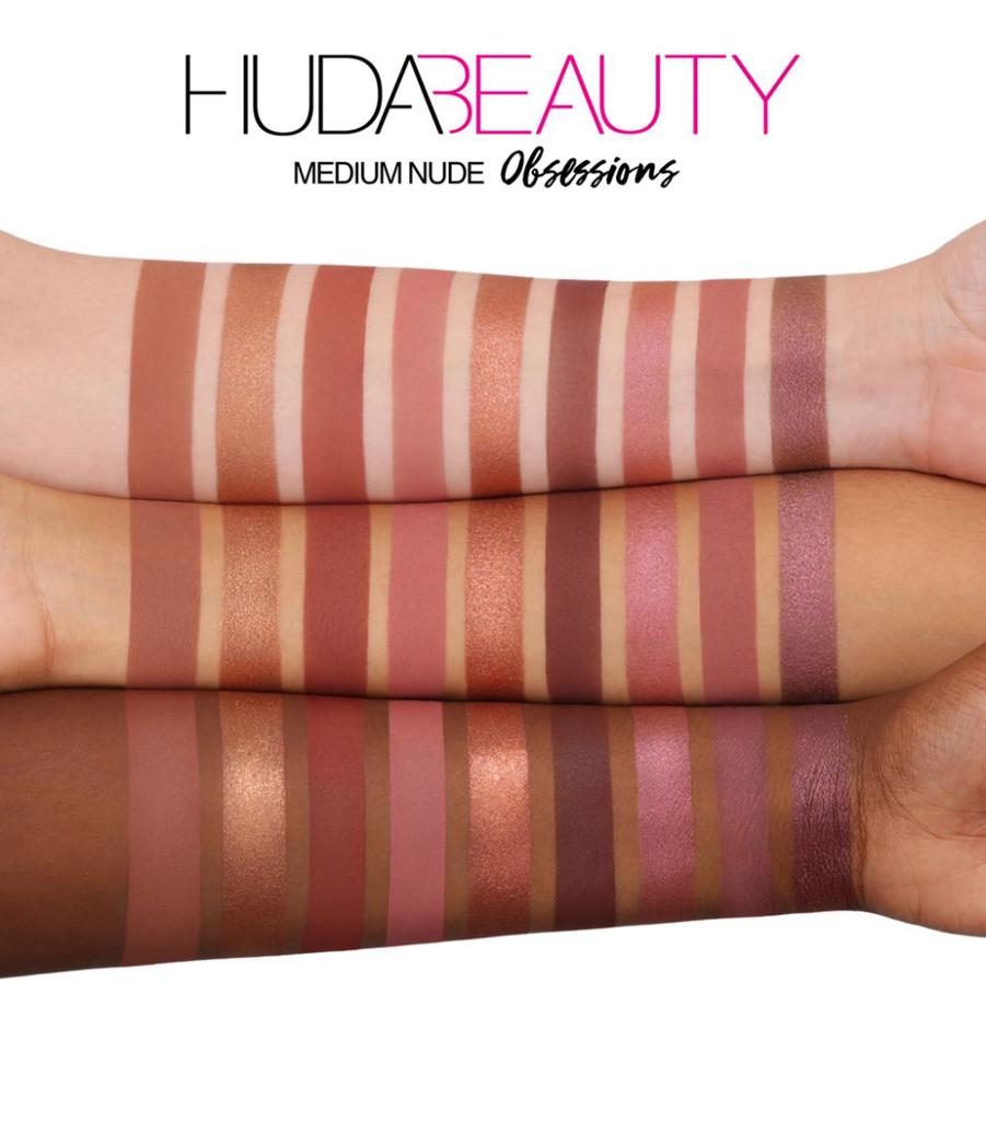 Huda Beauty Medium Nude Obsessions Eyeshadow Palette