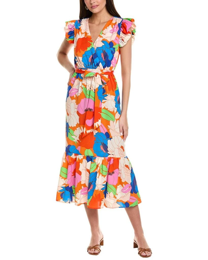 forever 21 off shoulder floral dress Floral Off-the-Shoulder Midi Dress