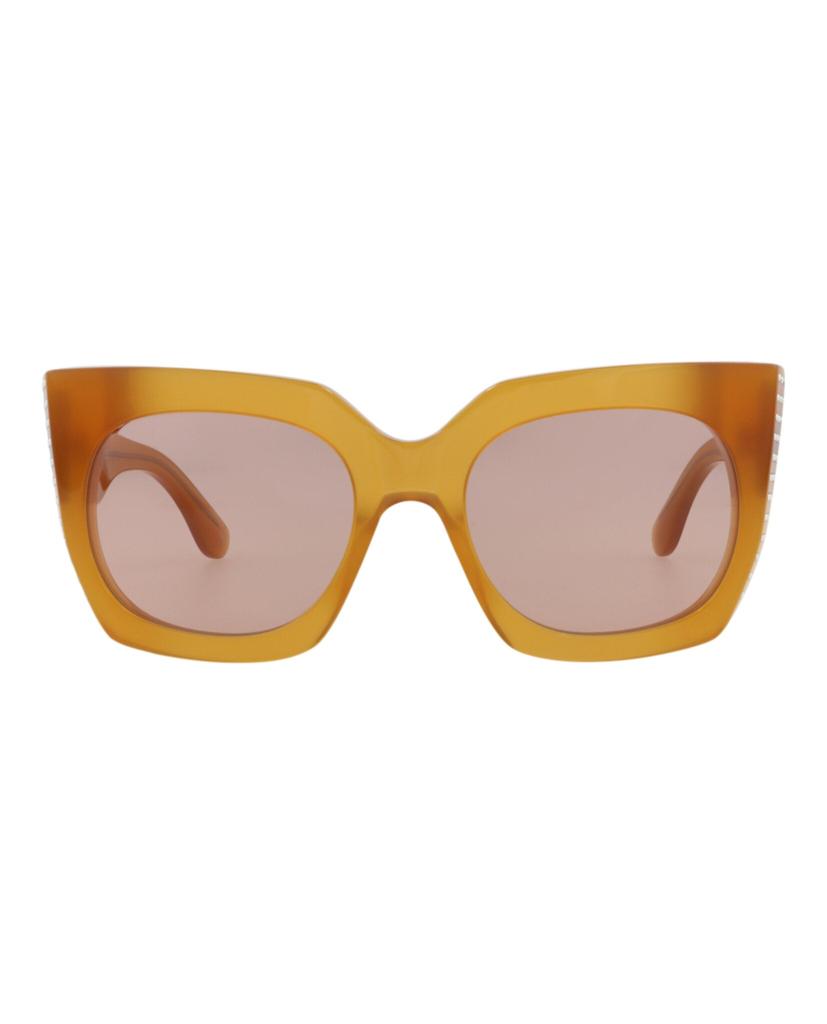 Alaia Square-Frame Acetate Sunglasses