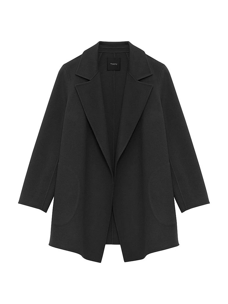 Theory Clairene Wool-Cashmere Blazer 1