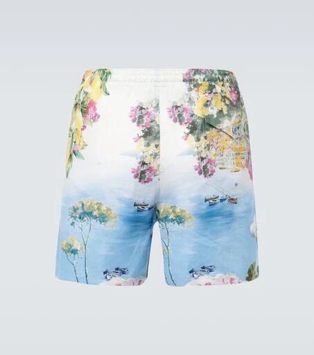 Ralph Lauren Amalfi printed linen swim trunks 4