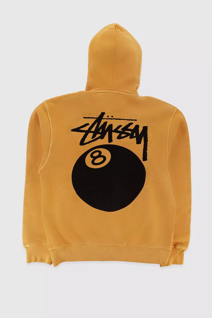 STUSSY Stussy 8 Ball Pigment Dyed Zip-Up Hoodie - Hoodies - Free