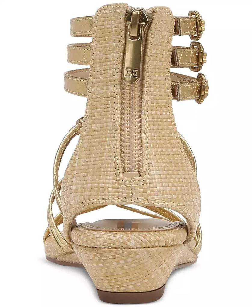 Sam Edelman Danica Beaded Demi-Wedge Gladiator Sandals 3