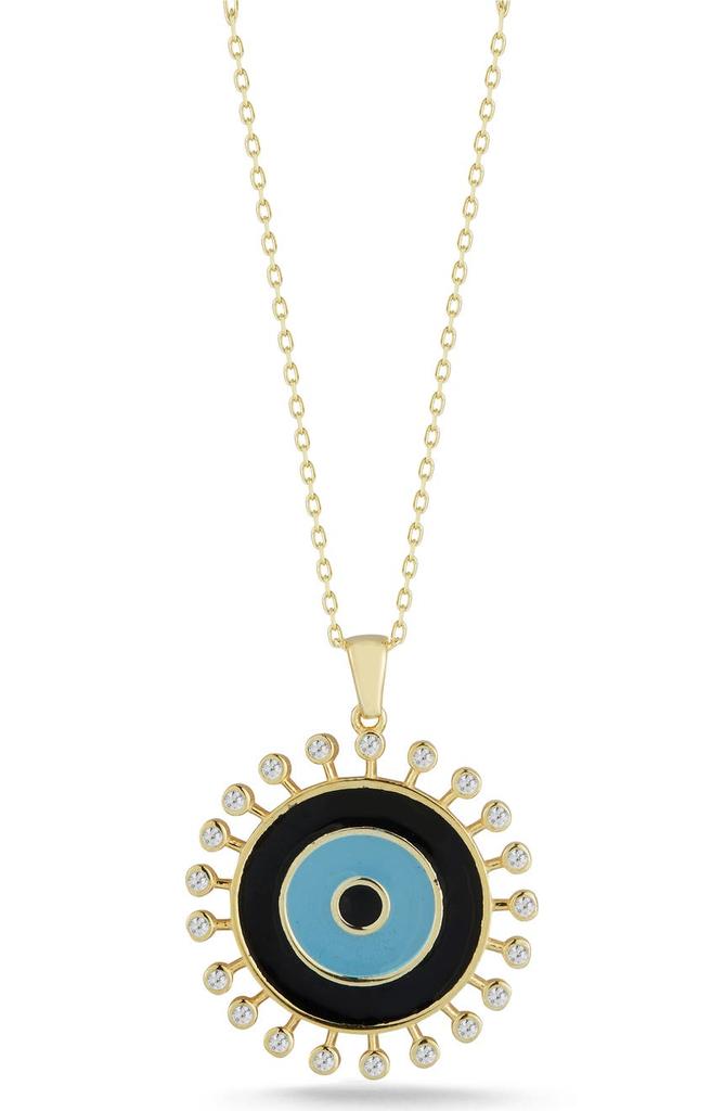 Sphera Milano Evil Eye Pendant Necklace