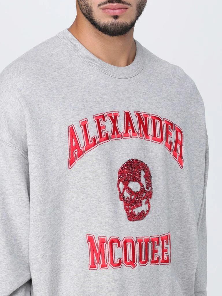 ALEXANDER MCQUEEN Alexander McQueen sweatshirt with rhinestone skull 5