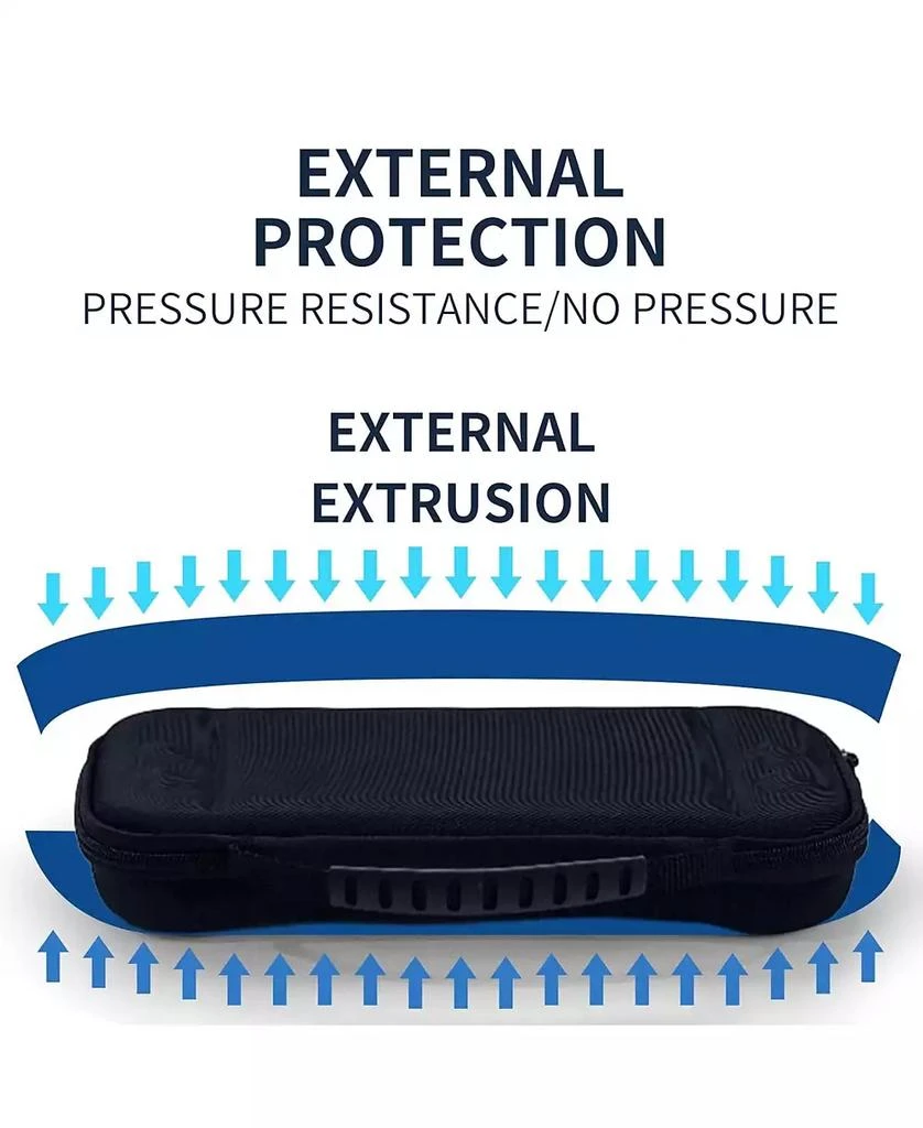 NBCP Carrying Storage Case for Switch 2, Durable Hard Shell Messenger Bag, Soft Lining, 8 Game Card Slots, Protective Travel Storage 8