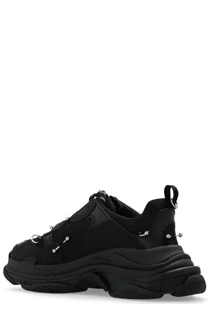Balenciaga Balenciaga Triple S Piercing Lace-Up Sneakers 3