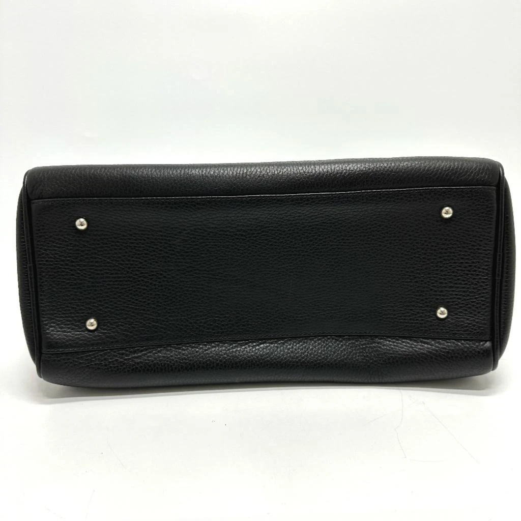 Burberry Leather Boston Bag (Pre-Owned) 5