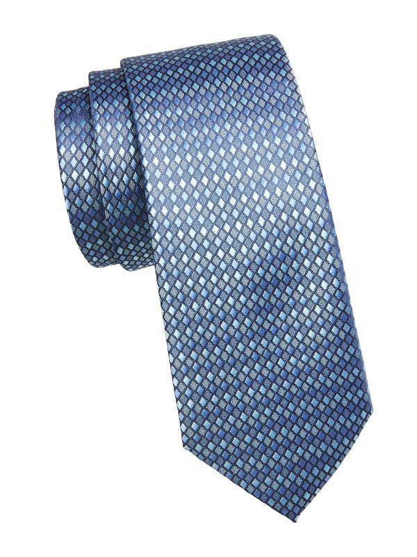 Hickey by Hickey Freeman Woven Geometric Tie