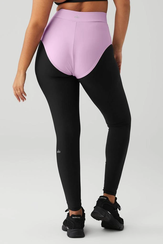Alo Airlift Record-Breaker Boyshort - Sugarplum Pink 10