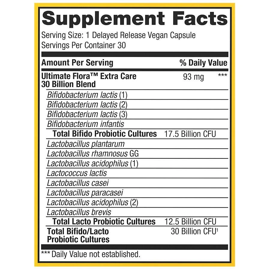 ReNew Life Extra Care Digestive Probiotic Capsules 3