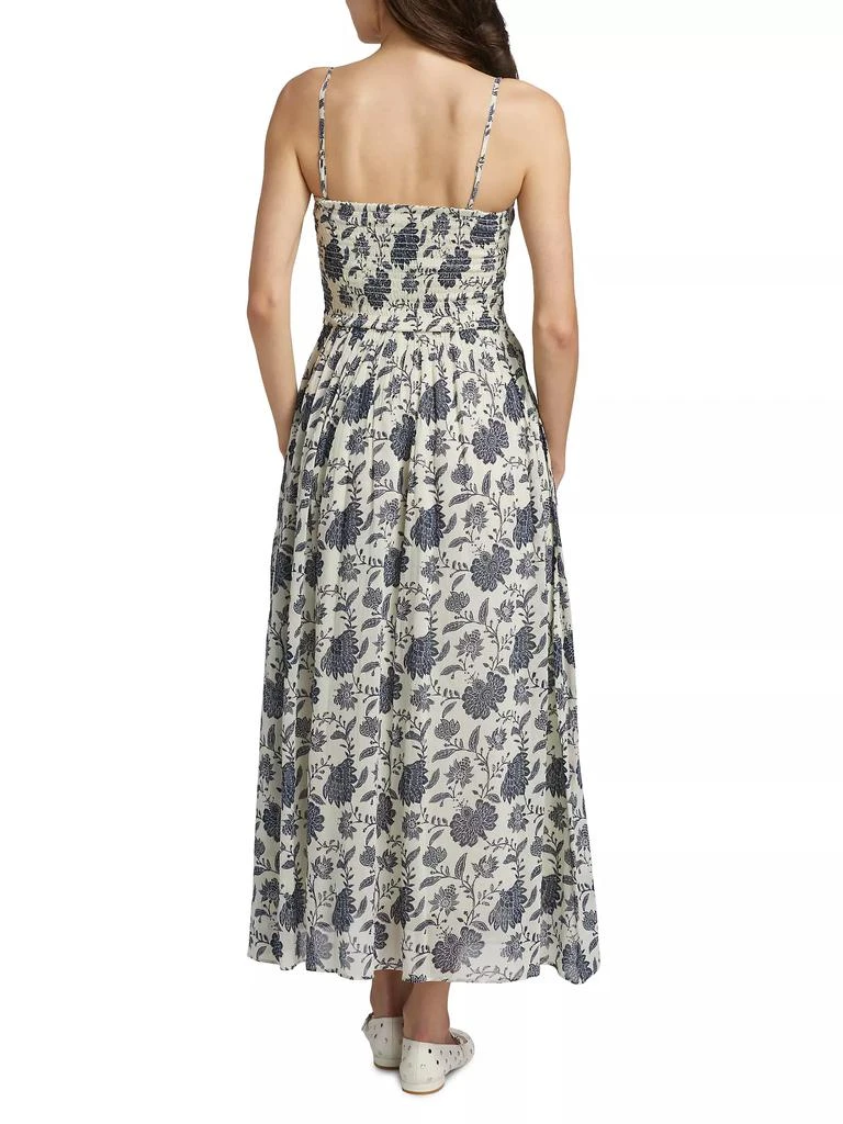 Rag & Bone Hallie Floral Cotton-Silk Midi-Dress 5