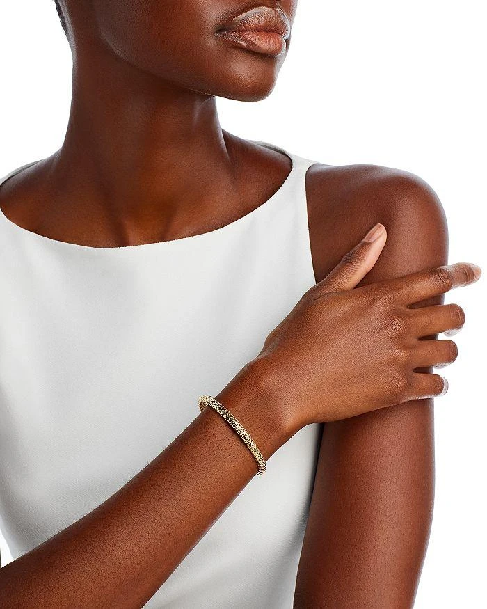 Alberto Amati 14K Yellow Gold Braid Link Bracelet 2