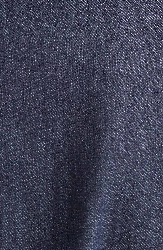 Cinq à Sept Cheyenne Rhinestone Bow Denim Blazer 6