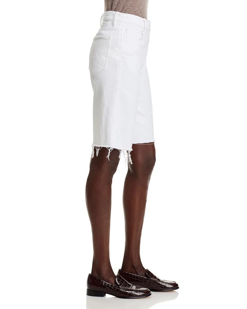 MOTHER The Maven Bermuda Fray Shorts 4