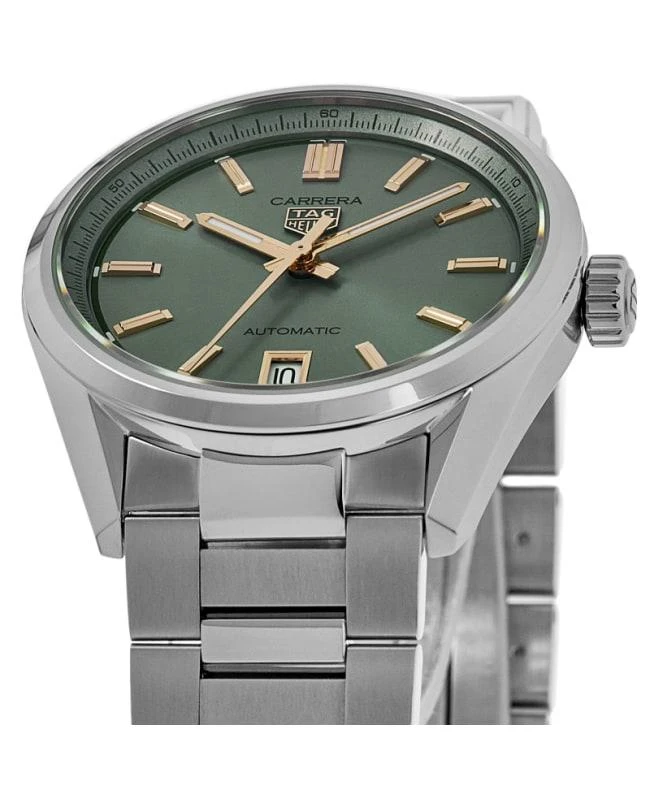 Tag Heuer Tag Heuer Carrera Automatic Green Dial Steel Women's Watch WBN2312.BA0001 2