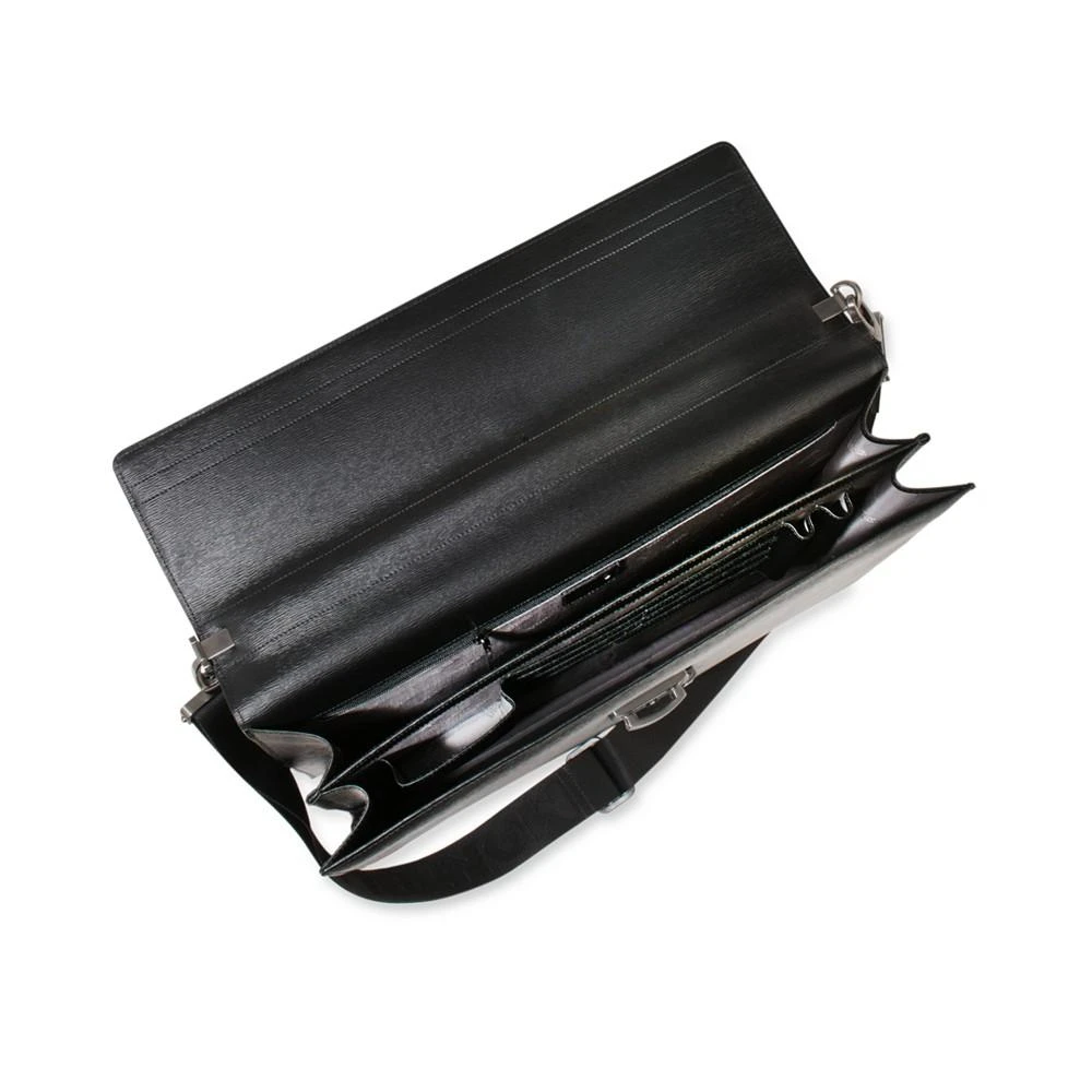 MontBlanc Meisterstück Black European Leather Briefcase Document Case 2