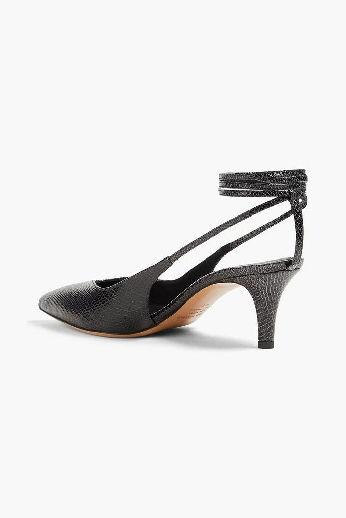 Isabel Marant Pesar snake-effect leather pumps 3