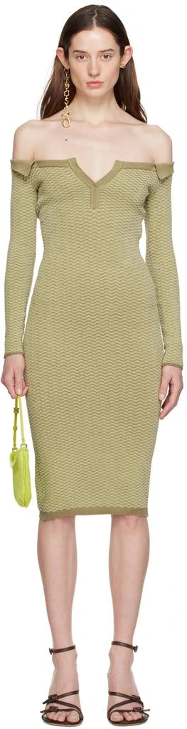 Jacquemus Green
La Robe Maille Pampero
Midi Dress