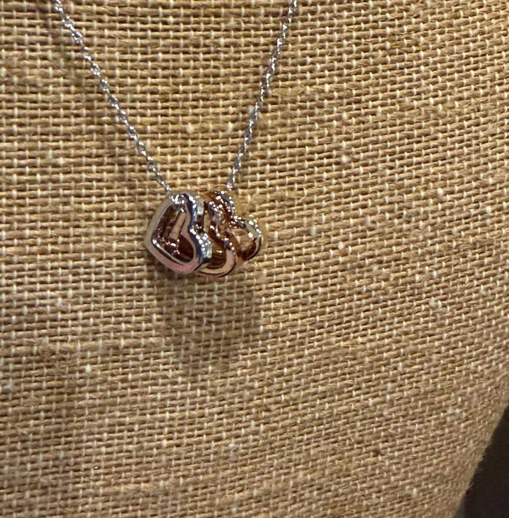 Golden Stella Golden Stella - Women
s Heart Trio Necklace 2