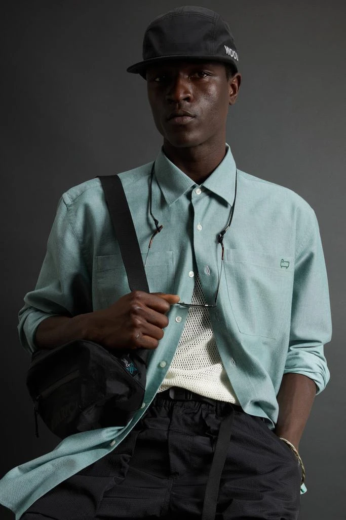 Woolrich Pure Cotton Oxford Shirt by Todd Snyder - Men - Blue 4