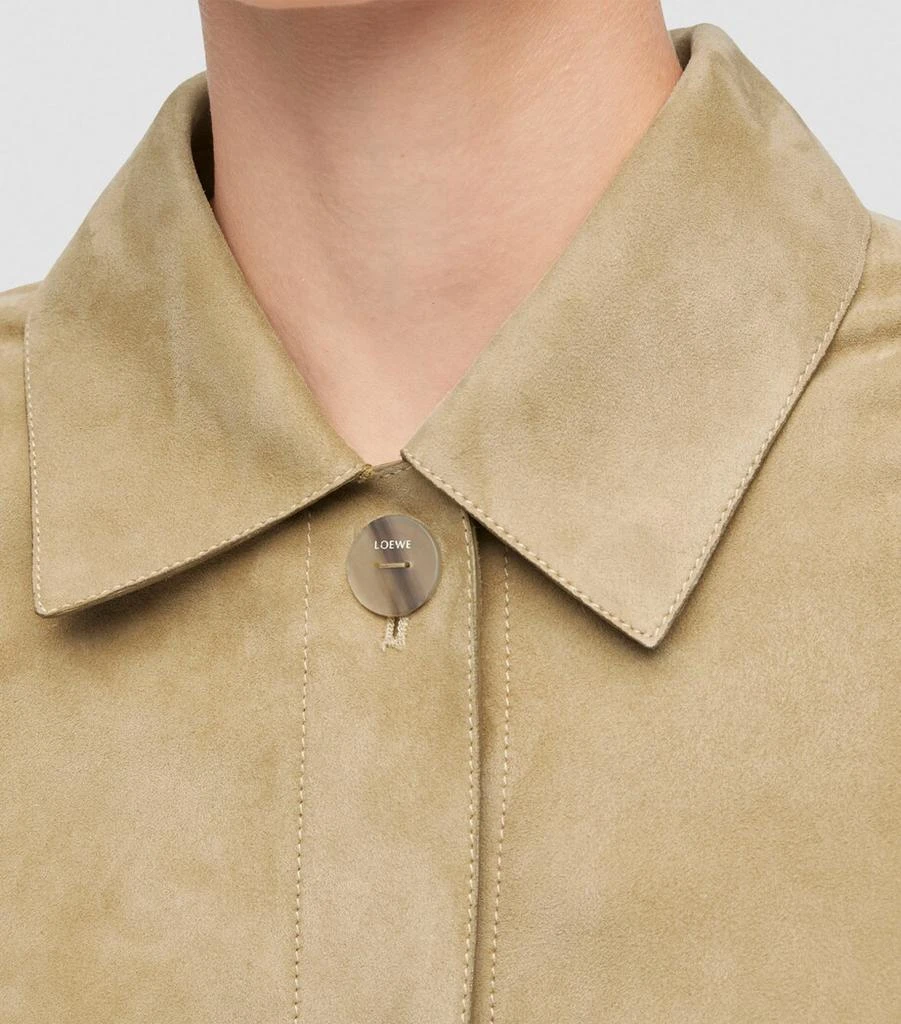 Loewe Suede Turn-Up Jacket 5