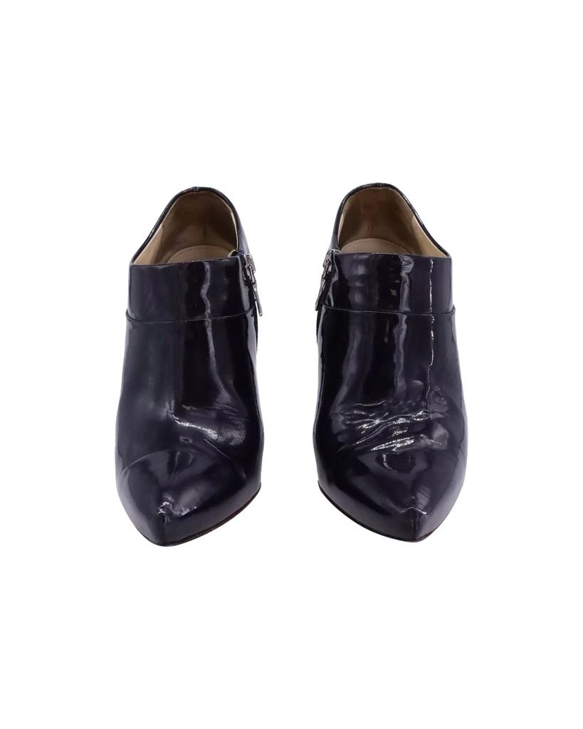 Prada Prada High Heel Ankle Boots in Deep Violet Patent Leather 2