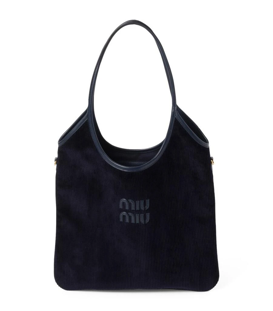 Miu Miu Corduroy Ivy Tote Bag 1
