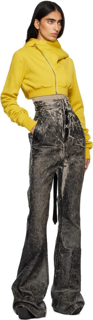 Rick Owens Black Concordians Dirt Bolan Jeans 4