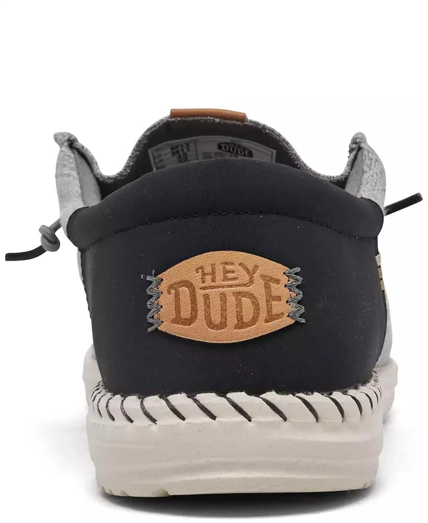 Hey Dude Men's Wally Funk Nylon Craft Casual Moccasin Sneakers from Finish Line 4
