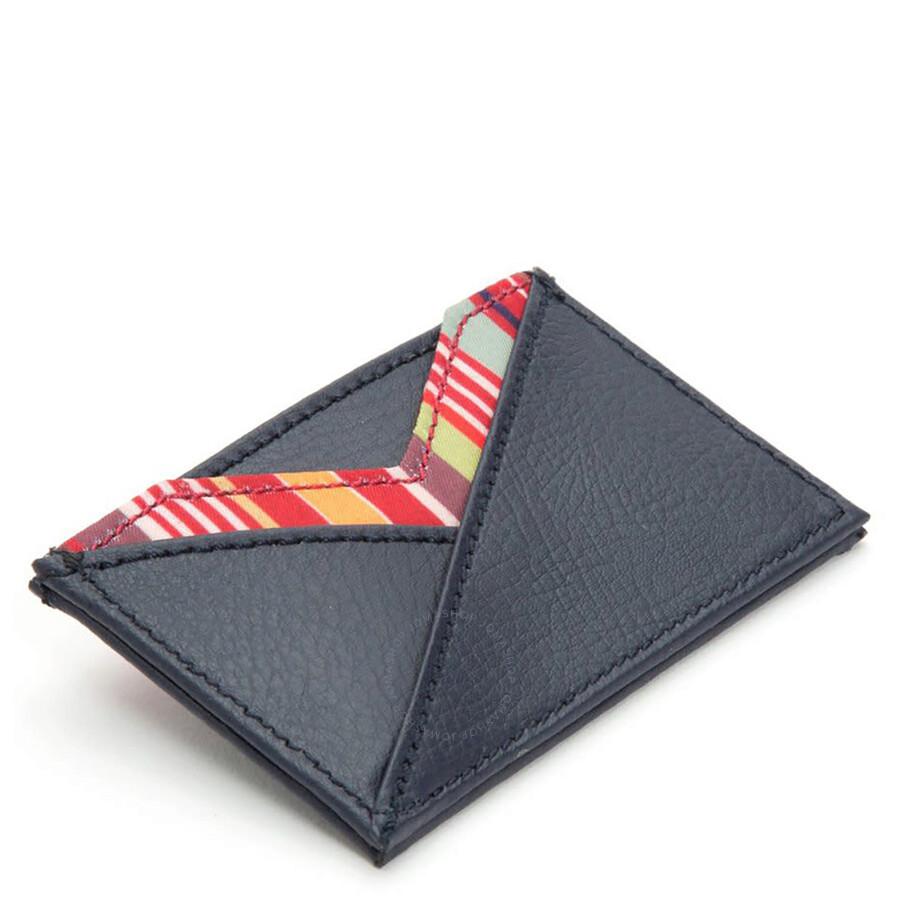 Wolf Howard Navy Card Wallet 466417