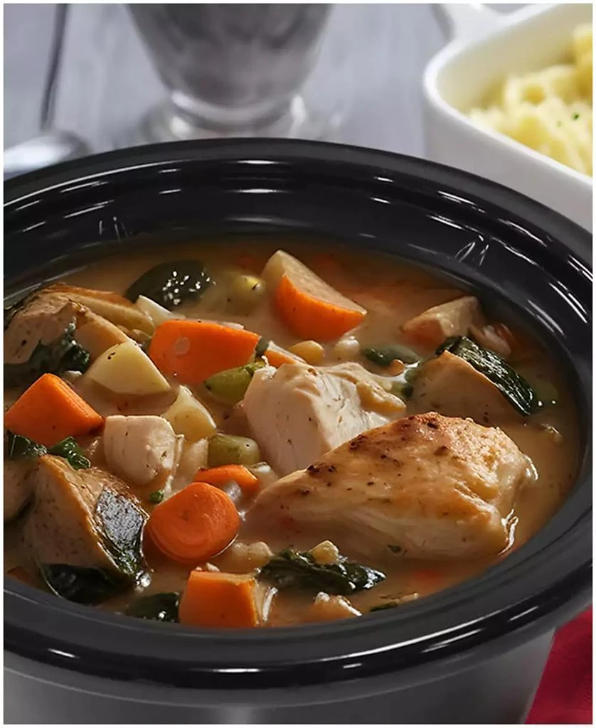 Elite Cuisine 3 Quart Slow Cooker Black 3