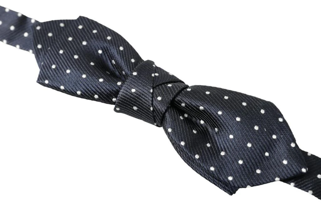 Dolce 
Gabbana Polka Dot Silk Adjustable Men Neck Papillon Bow Men
s Tie 2