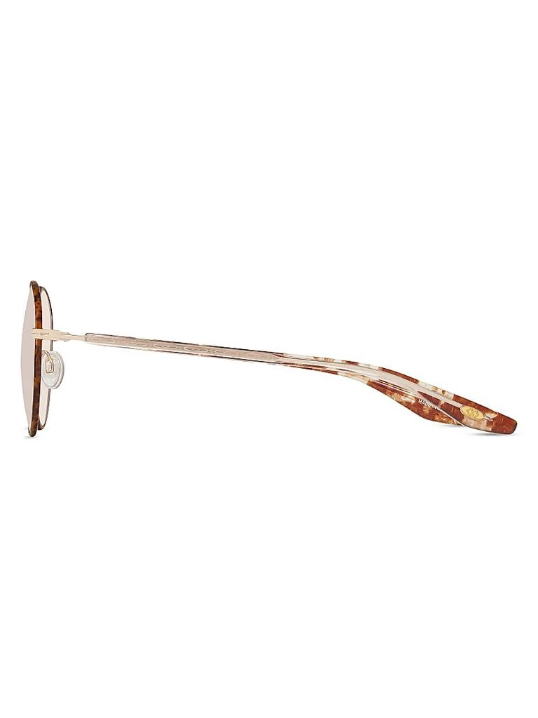 Barton Perreira Caster 50MM Round Sunglasses 4