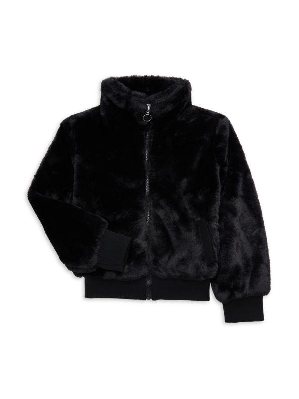 Urban Republic Little ​Kid's ​Faux Fur Bomber Jacket