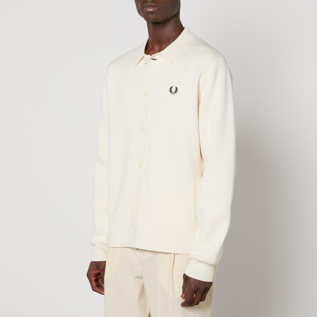 Fred Perry Fred Perry Logo-Embroidered Cotton Cardigan