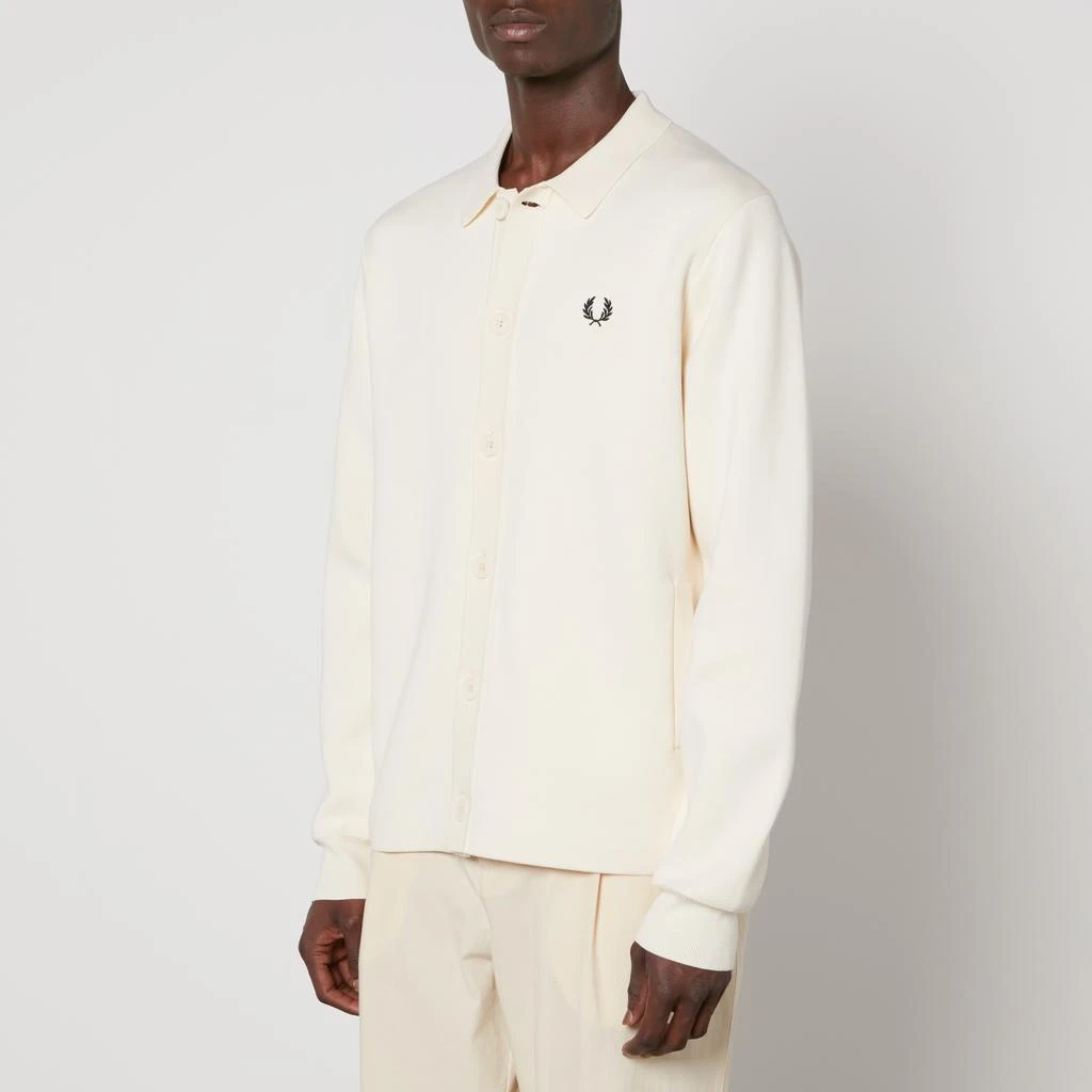 Fred Perry Fred Perry Logo-Embroidered Cotton Cardigan 1