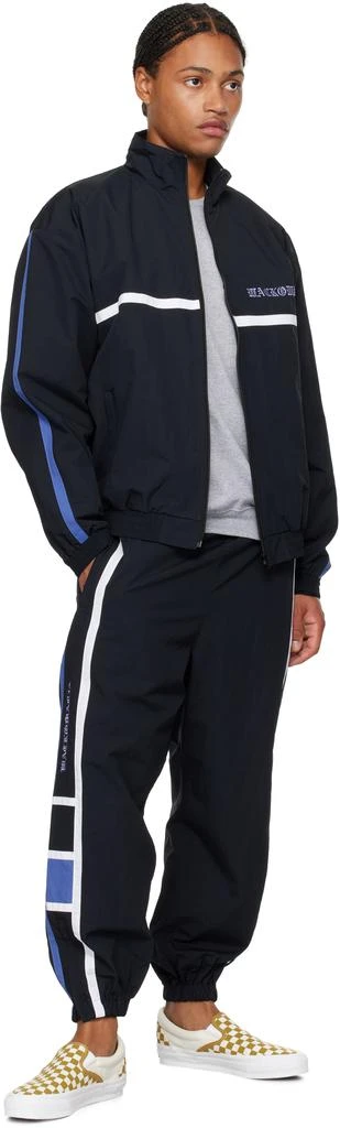Wacko Maria Black Taffeta Track Jacket 4