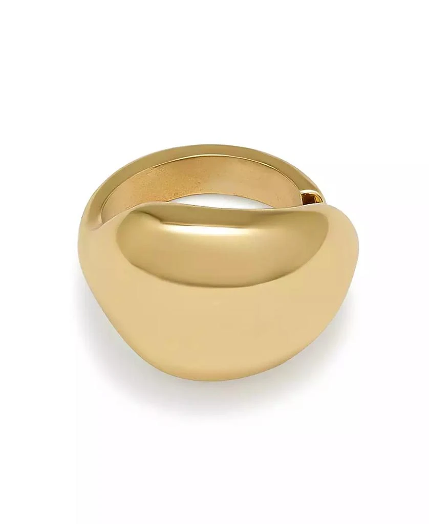 Robert Lee Morris Leaf Dome Cocktail Ring 1