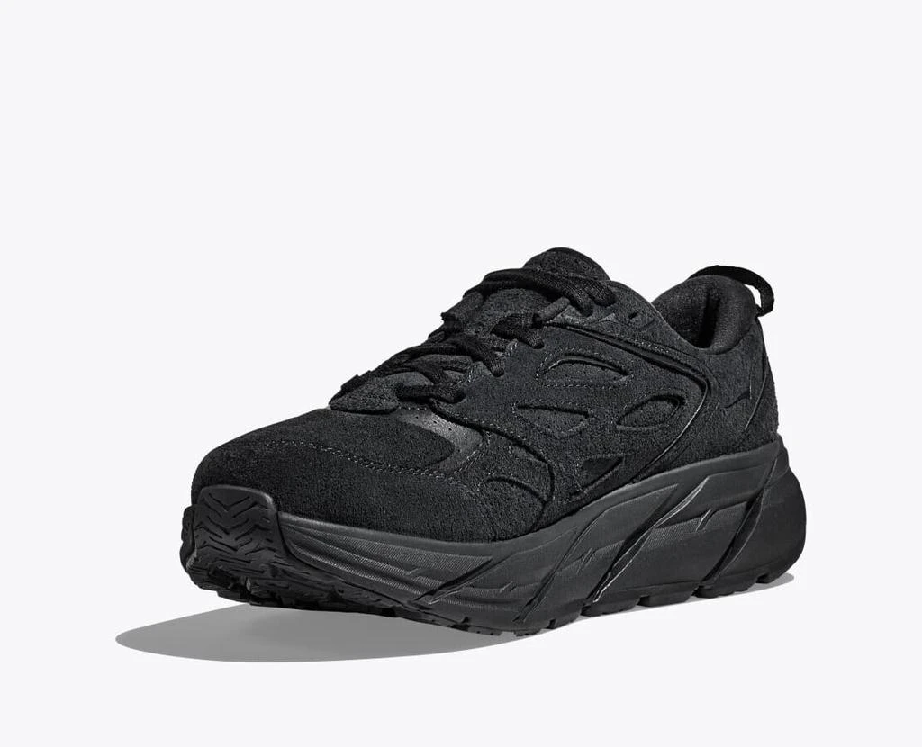 Men's Clifton L Suede 1122571-BBLC US 5 Black Running Shoes TF2011 – On ...